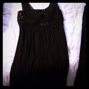 Black and Cream dress